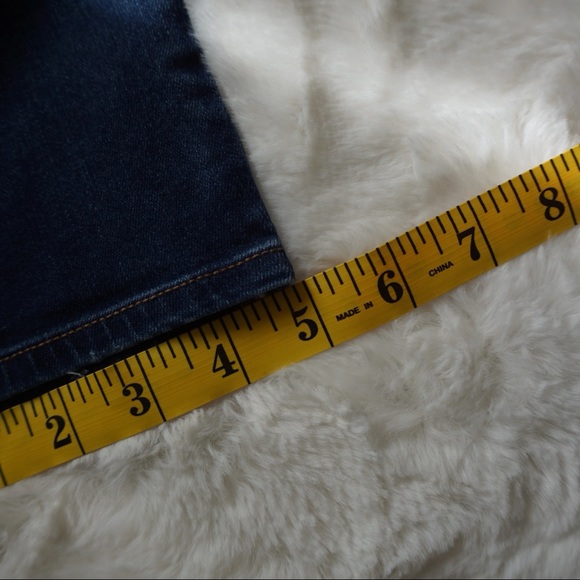 OLD NAVY Dark Wash Distressed Hi Rise Skinny Jeans - Picture 9 of 9